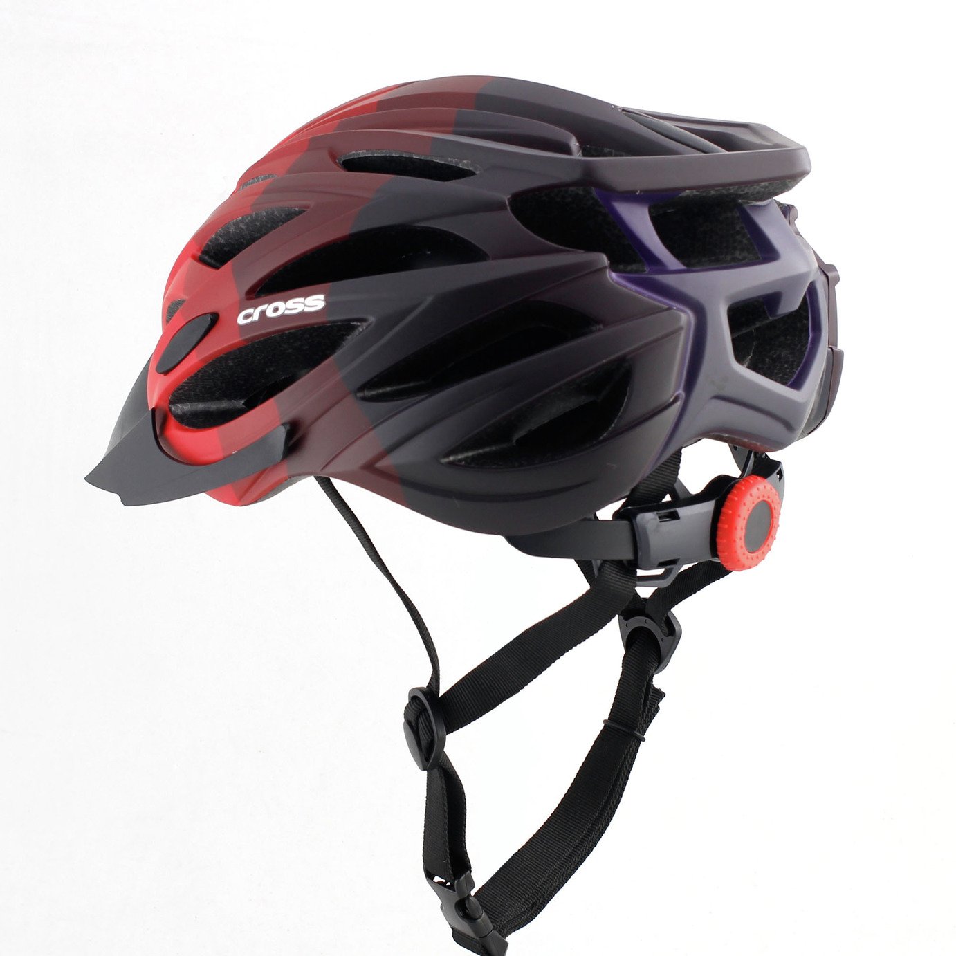 Buy Cross 55-58cm Kids Bike Helmet - Red | Bike helmets and safety pads |  Argos