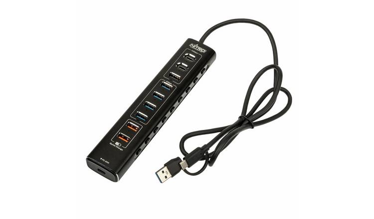 Nitro Concepts UH1 10-Port HYBRID USB Hub