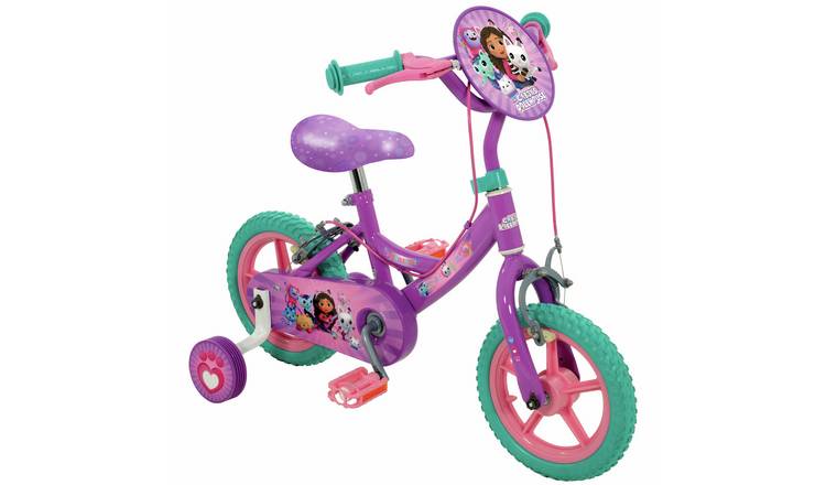 Gabby's Dollhouse My First 12 Inch Wheel Size Kids Beginner Bike