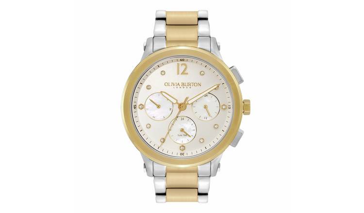 Olivia Burton Sport Luxe Multi-Function Two Tone Bracelet Watch