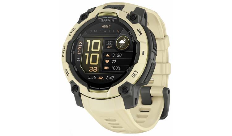 Garmin Instinct 3 45mm GPS Smart Watch - Citrine