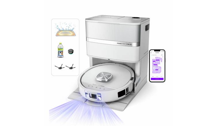 Shark PowerDetect UV Reveal 2-in-1 Robot Vacuum & Mop