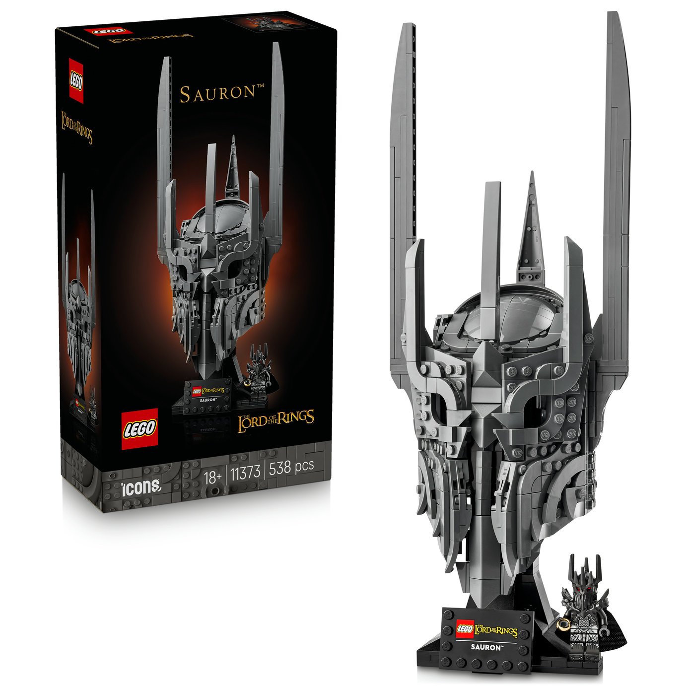 LEGO Icons The Lord of the Rings: Sauron’s Helmet 11373