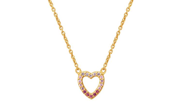 Buy Revere 9ct Rose Gold Plated Heart Pendant Necklace Womens Necklaces Argos