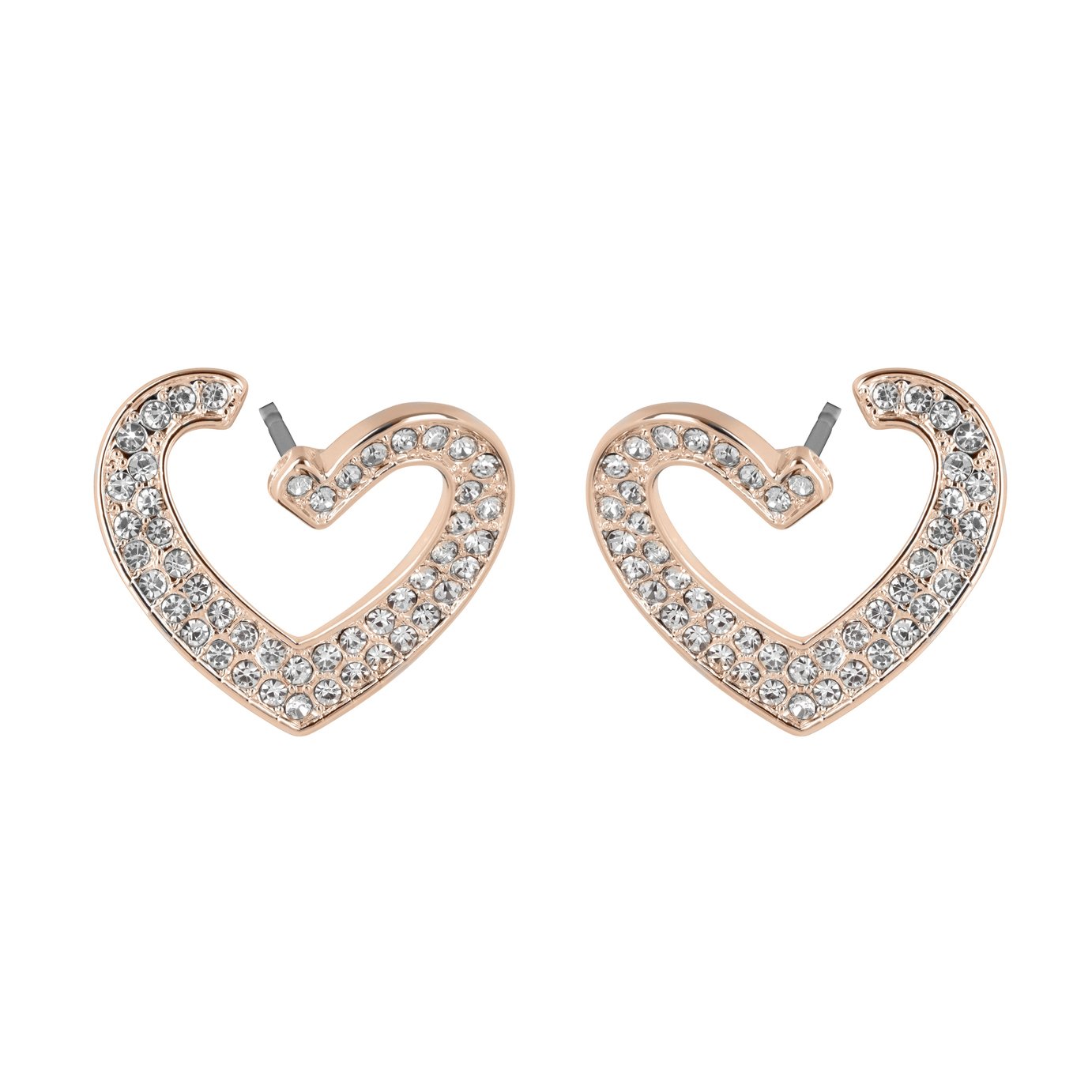 Lipsy Rose Colour Pave Heart Stud Earrings Review