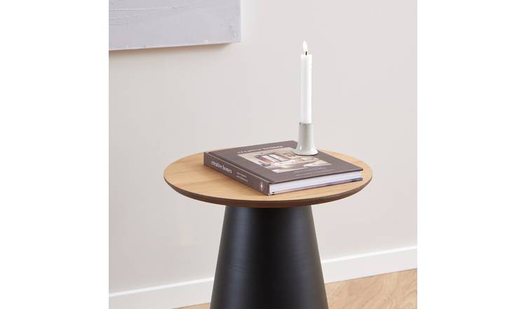 Furniture To Go Soli Round Coffee Table - Natural & Black