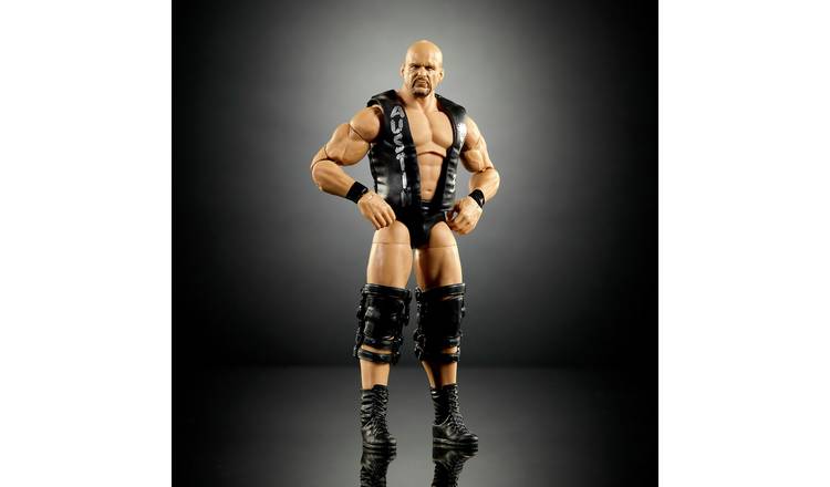 WWE Elite Premium Live Event Steve Austin 27cm Action Figure Set