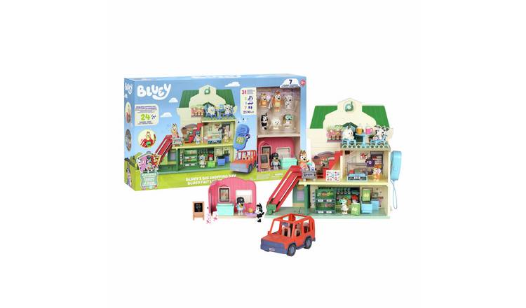 Bluey Big Shopping Day Supermarket Playset