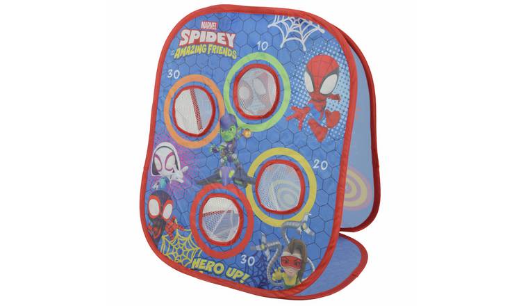 Spidey & His Amazing Friends Quick Up Bean Bag Toss & Target Shot Game