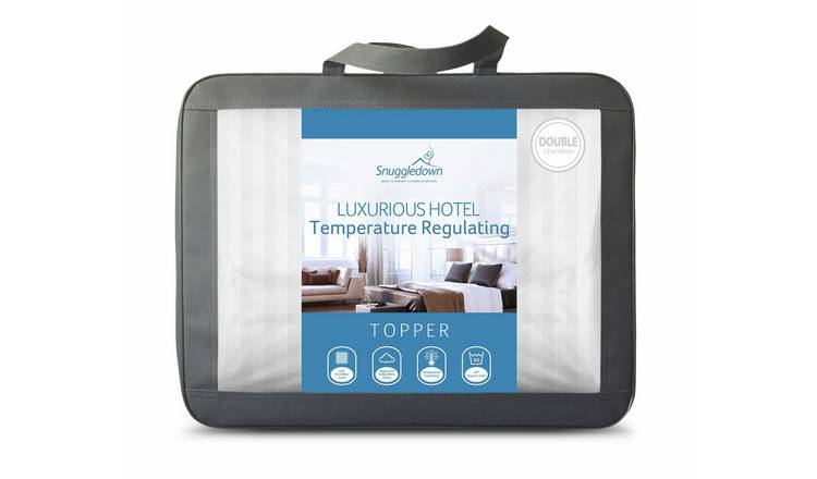 Snuggledown Temperature Control 2.5cm Mattress Topper-Double