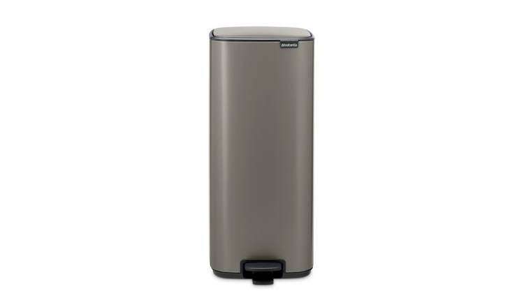 Brabantia Bo 30 Litre Pedal Bin - Platinum