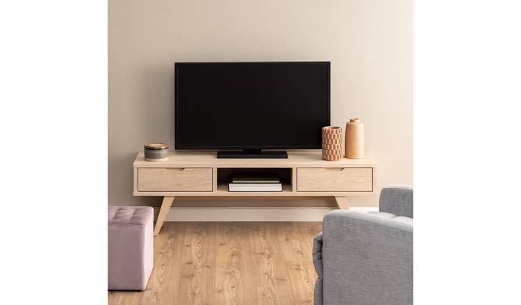 Furniture To Go A-Line 2 Drawer TV Unit - Natural