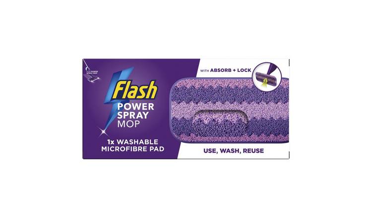 Flash Power Spray Mop Washable Pad