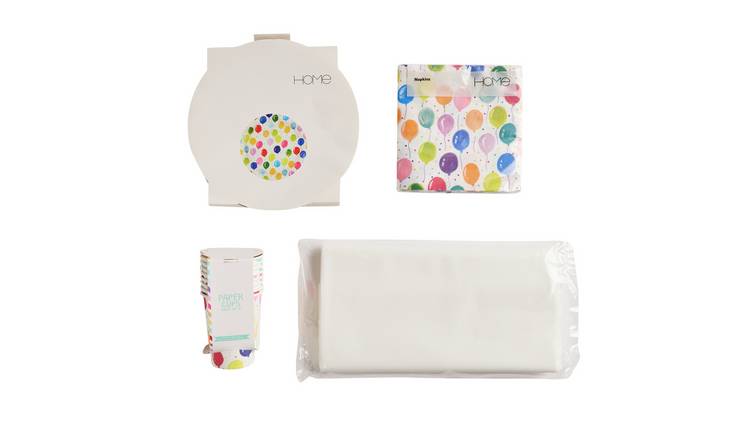 Mad Party Balloon Design Party Tableware Kit