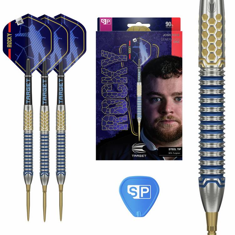 Target Darts Josh Rock Generation 1 24g 90% Tungsten Steel Tip Darts