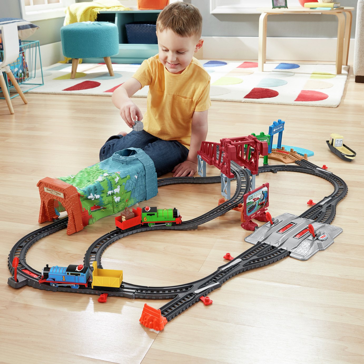 Thomas & Friends Talking Thomas & Percy Train Playset Review