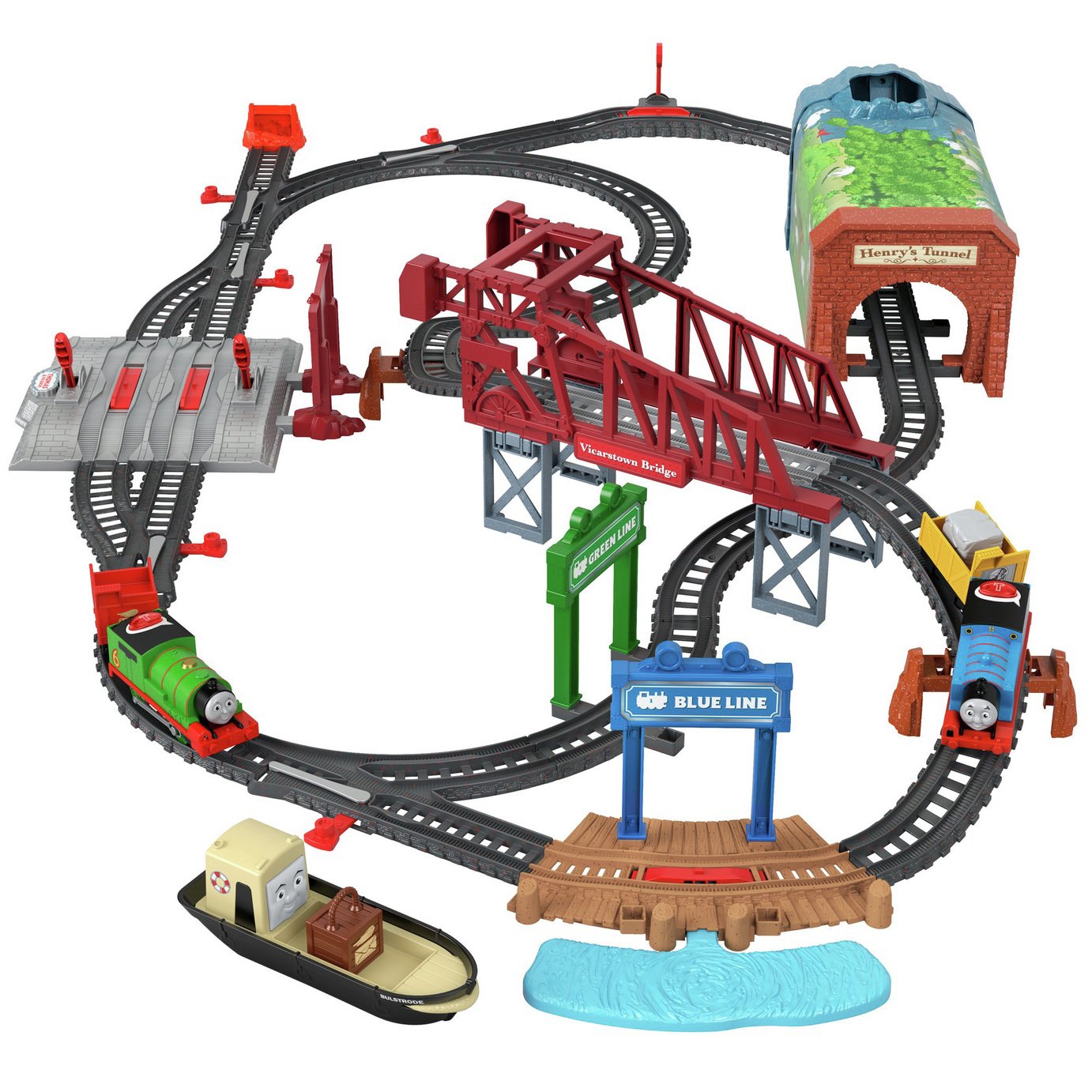 Thomas & Friends Talking Thomas & Percy Train Playset Review