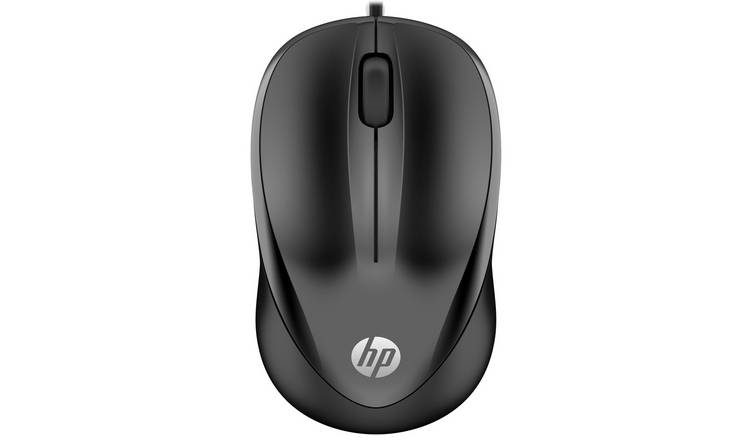 HP 1000 Wired Mouse - Black