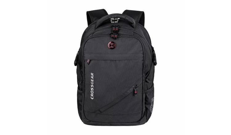 Crossgear Munich 26L Laptop Backpack - Black