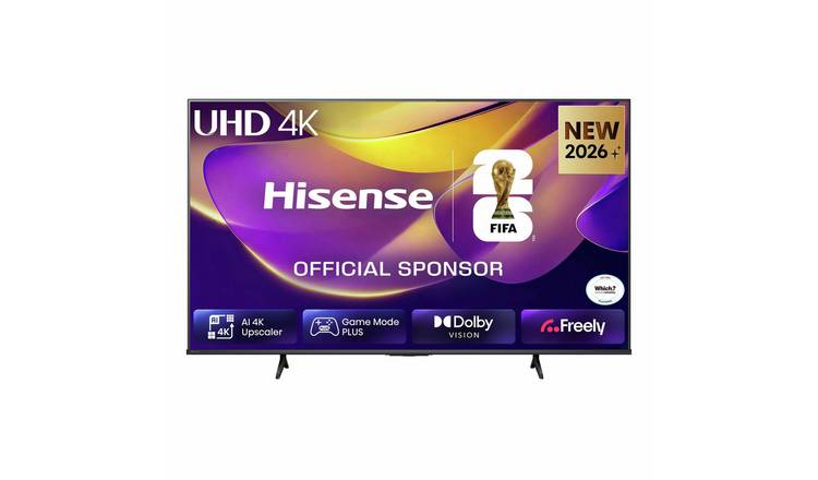 Hisense 65 Inch 65E6STUK Smart 4K UHD HDR Freely AI TV