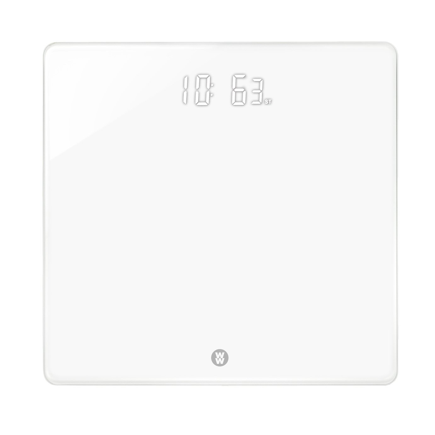 WeightWatchers Super White LED Digital Bathroom Scale