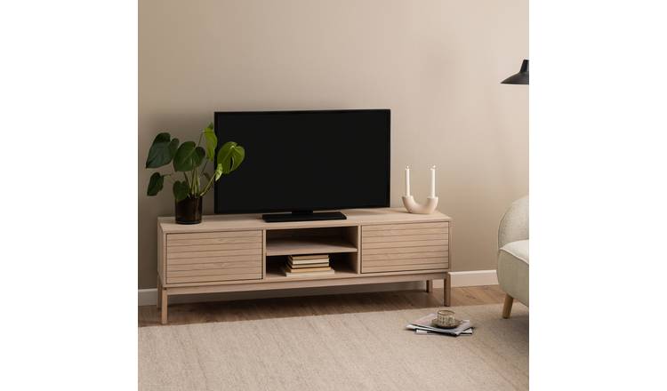 Furniture To Go Lindley 2 Door TV Unit - Natural