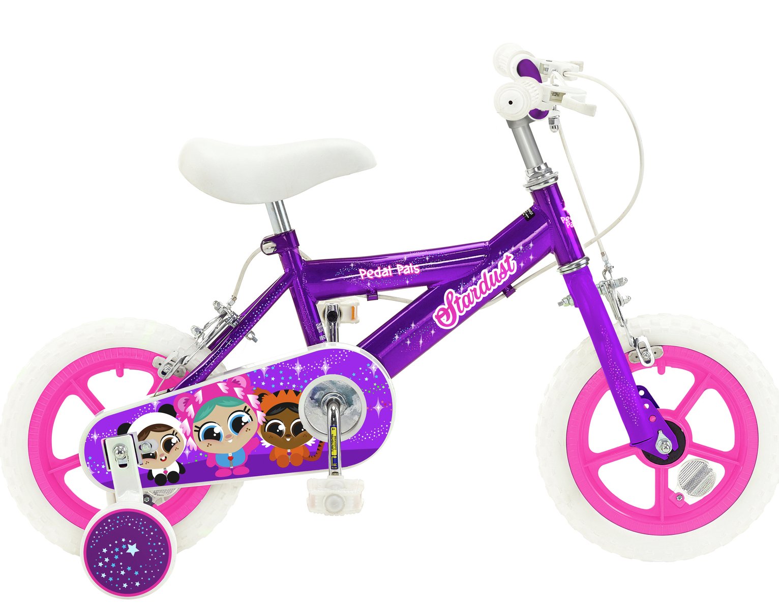 Pedal Pals Stardust 12 inch Wheel Size Kids Mountain Bike