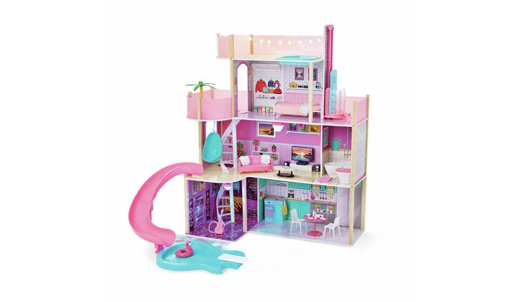 Jupiter Workshops Four Storey Wooden Doll House
