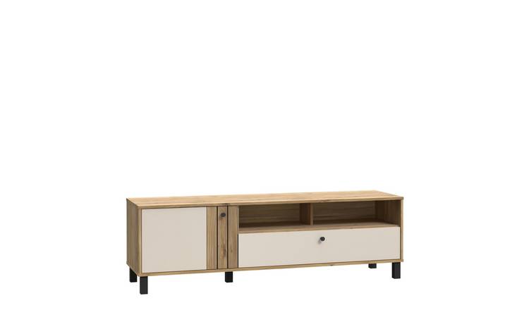 Furniture To Go Grafton 1 Door 1 Drawer TV Unit - Natural
