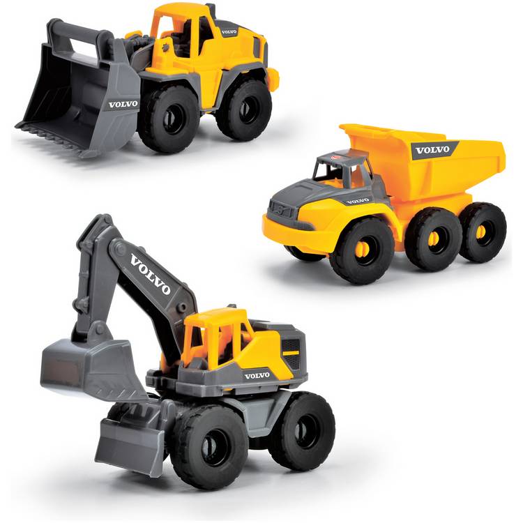 Dickie Construction Vehicles - Pack of 3 0