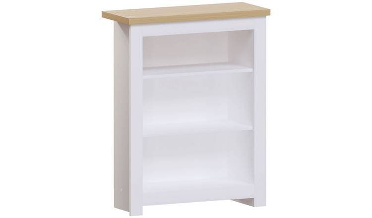 Vida Designs Arlington 3 Tier Bookcase - White