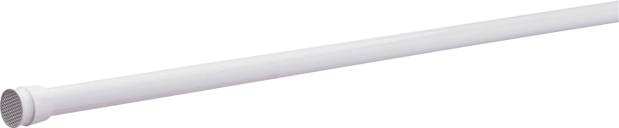 Argos Home Telescopic Shower Curtain Rail - White