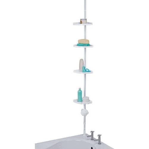 Buy Argos Home Steel Shower Organiser Pole White Shower