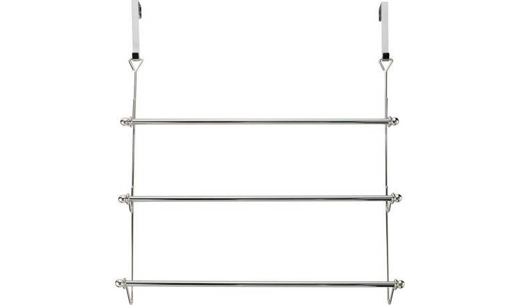 Buy Argos Home 3 Tier Over Door Towel Rail Chrome Towel Rails And Rings Argos