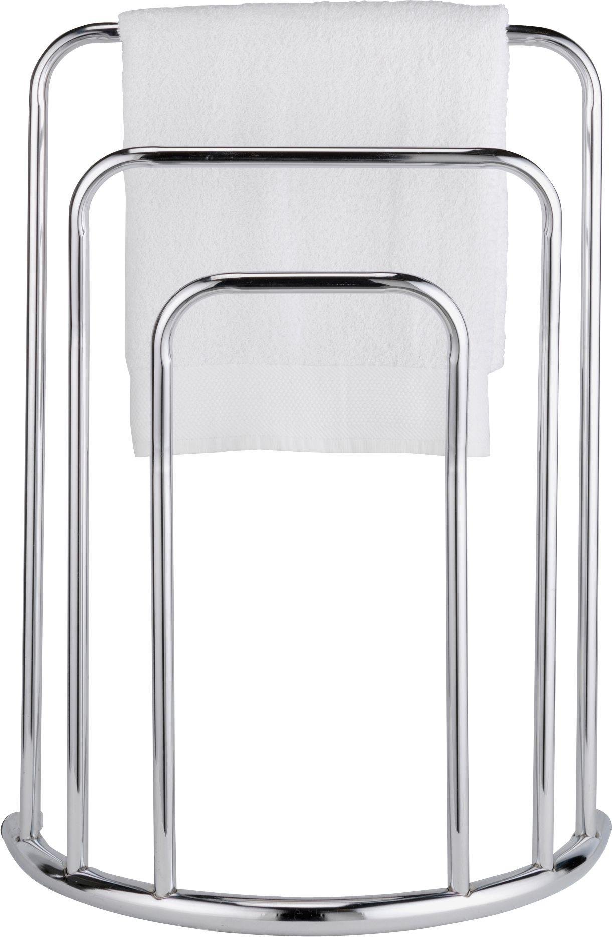 Argos Home 3 Bar Freestanding Curved Towel Rail Chrome Plate Review