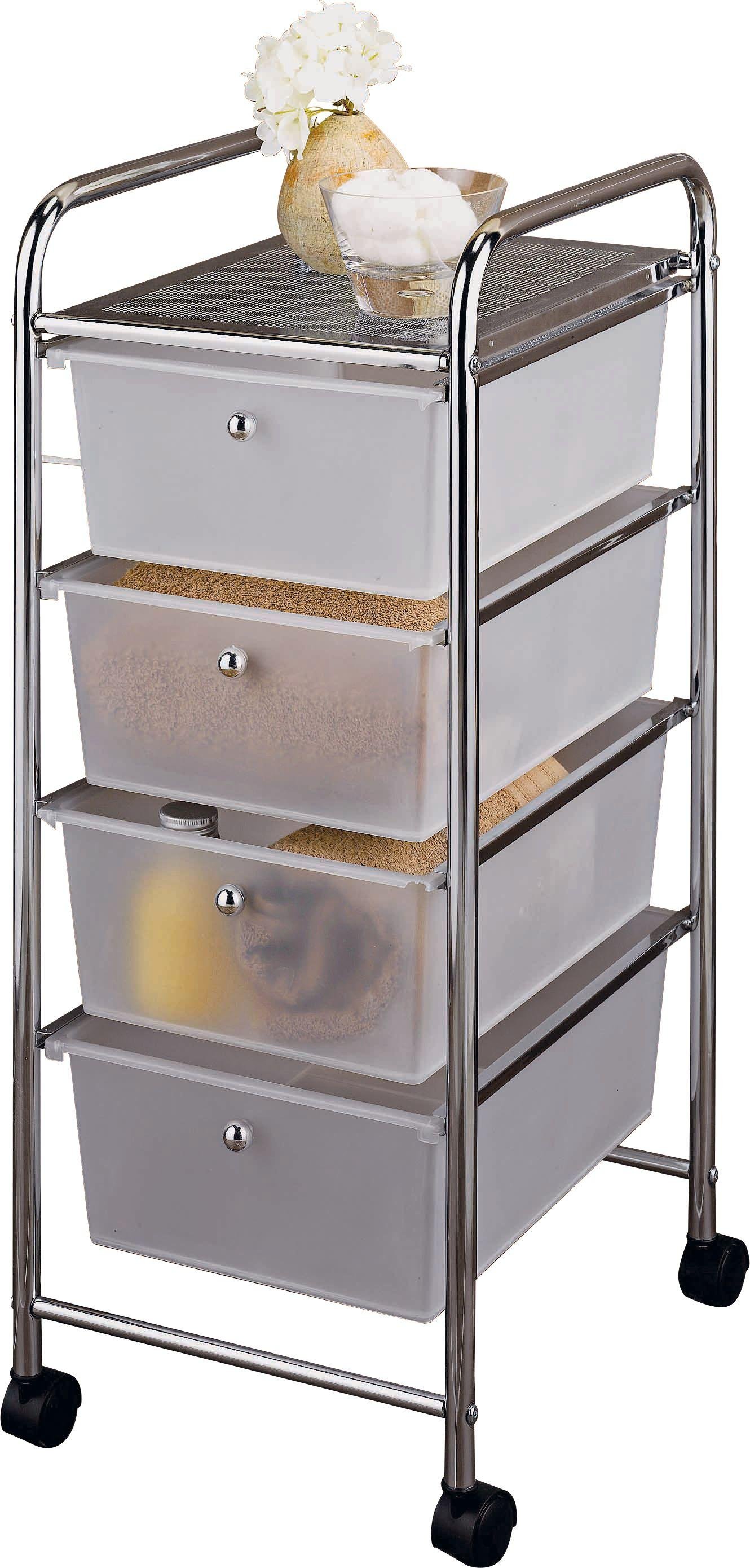 Argos Home 4 Drawer Storage Trolley on Wheels