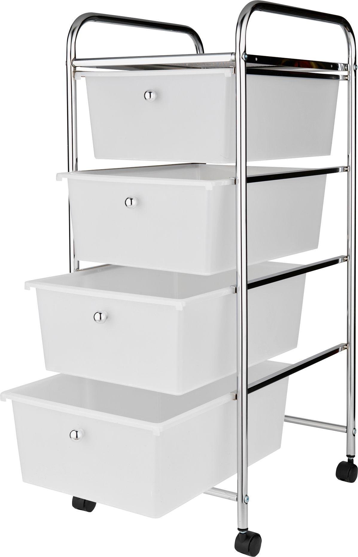 Argos Home 4 Drawer Storage Trolley on Wheels Reviews