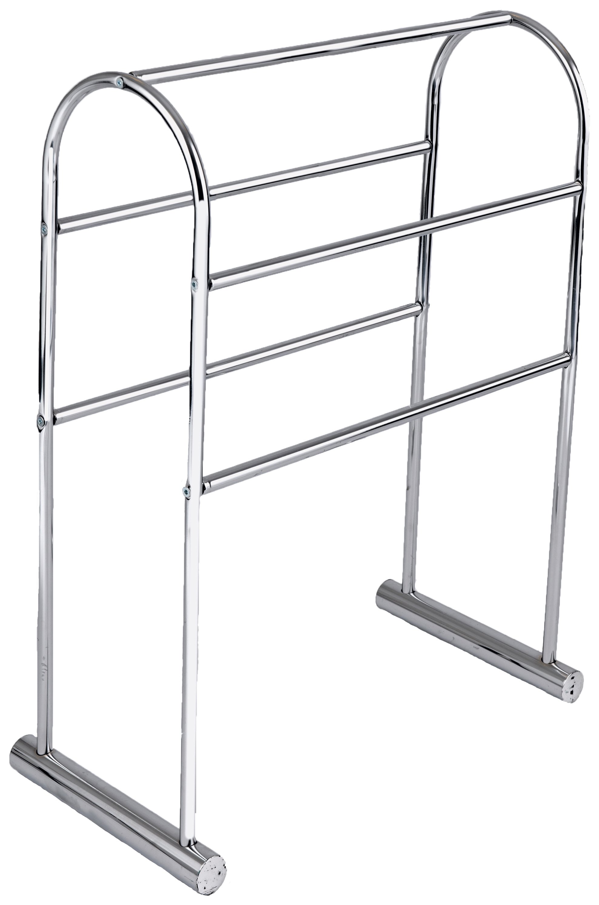 Argos Home Traditional 5 Tier Freestanding Towel Rail Chrome