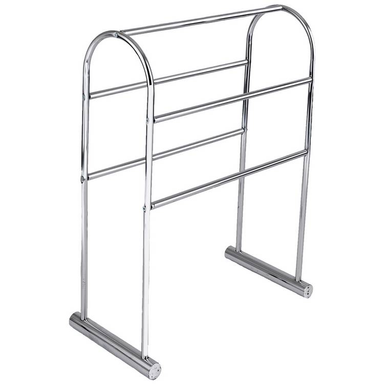 Argos Home Traditional 5 Tier Freestanding Towel Rail Chrome 0