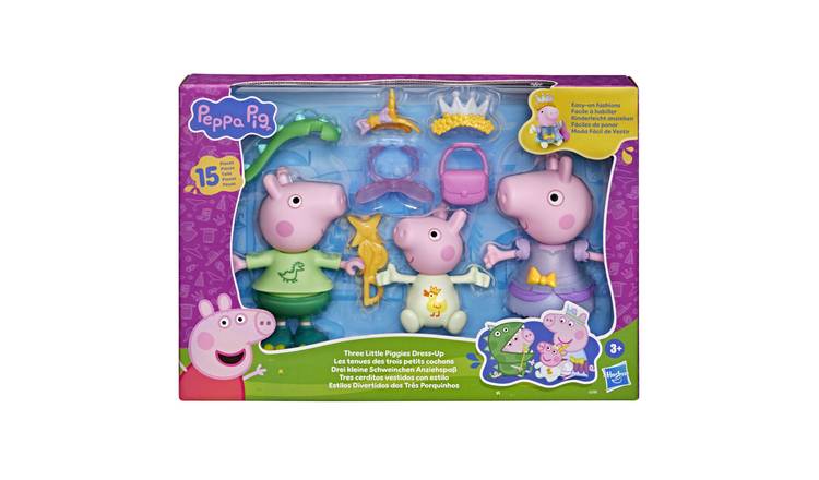 Peppa Pig Three Little Piggies Dress Up Playset