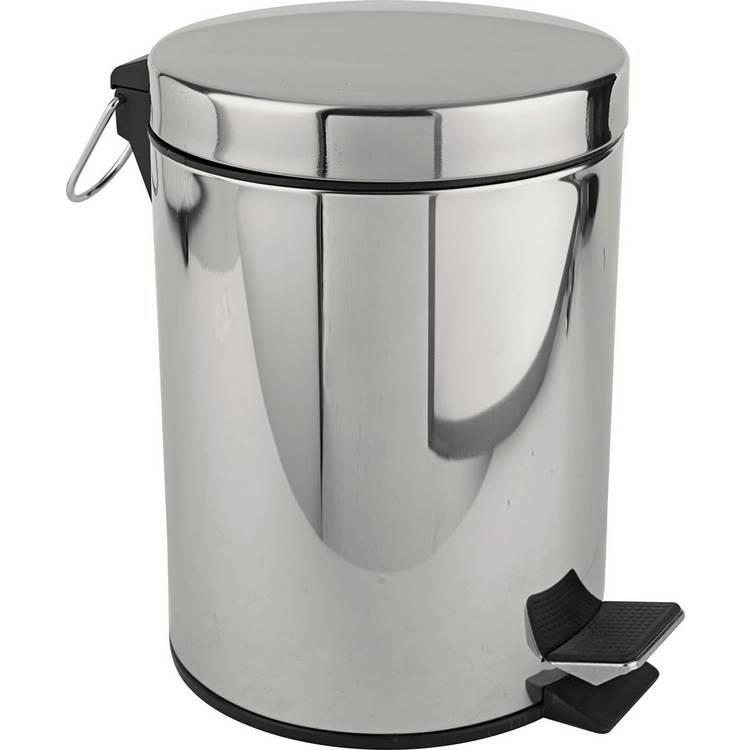 Habitat 5 Litre Stainless Steel Pedal Bin 0