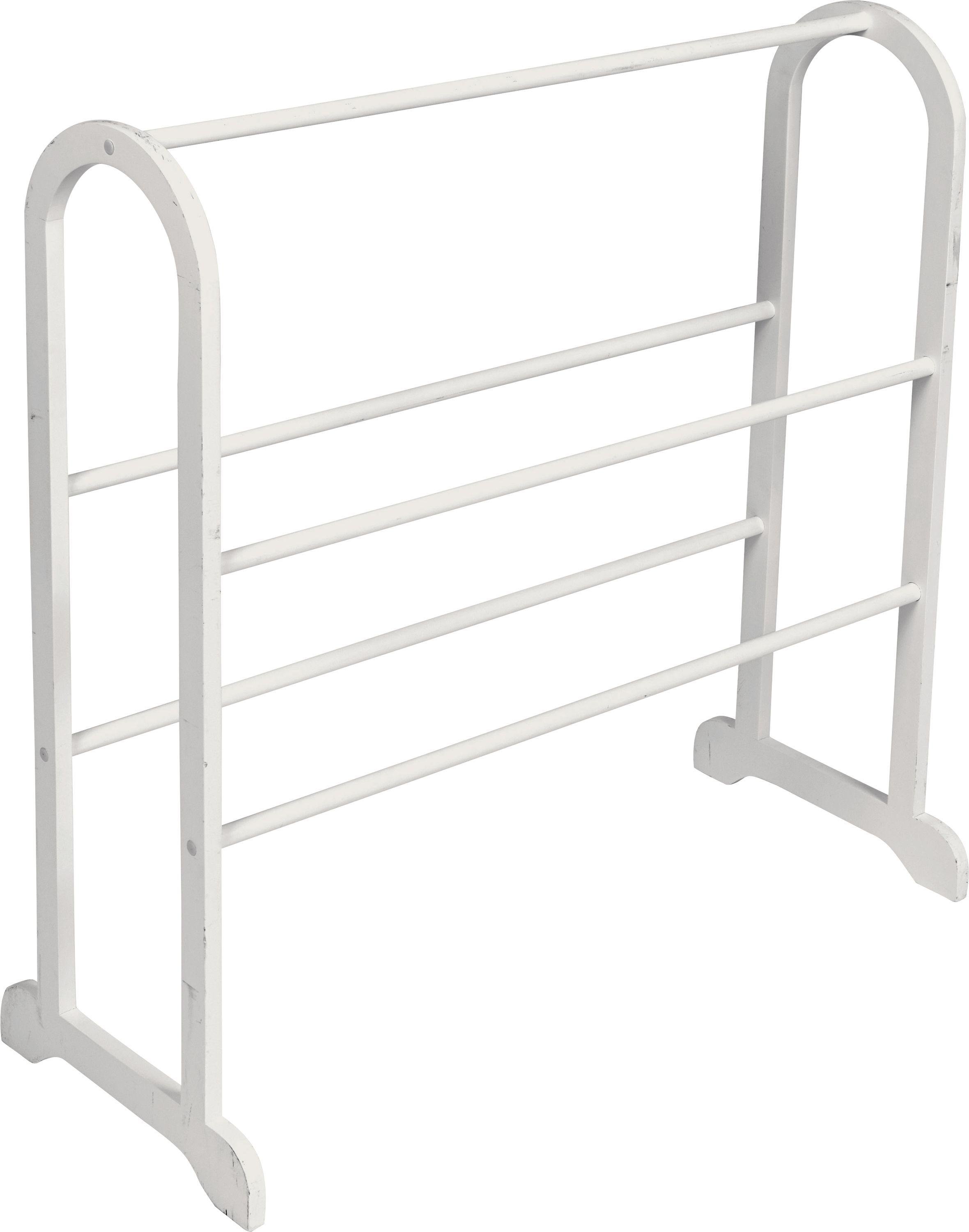 Argos Home 5 Rail Freestanding Towel Stand - White