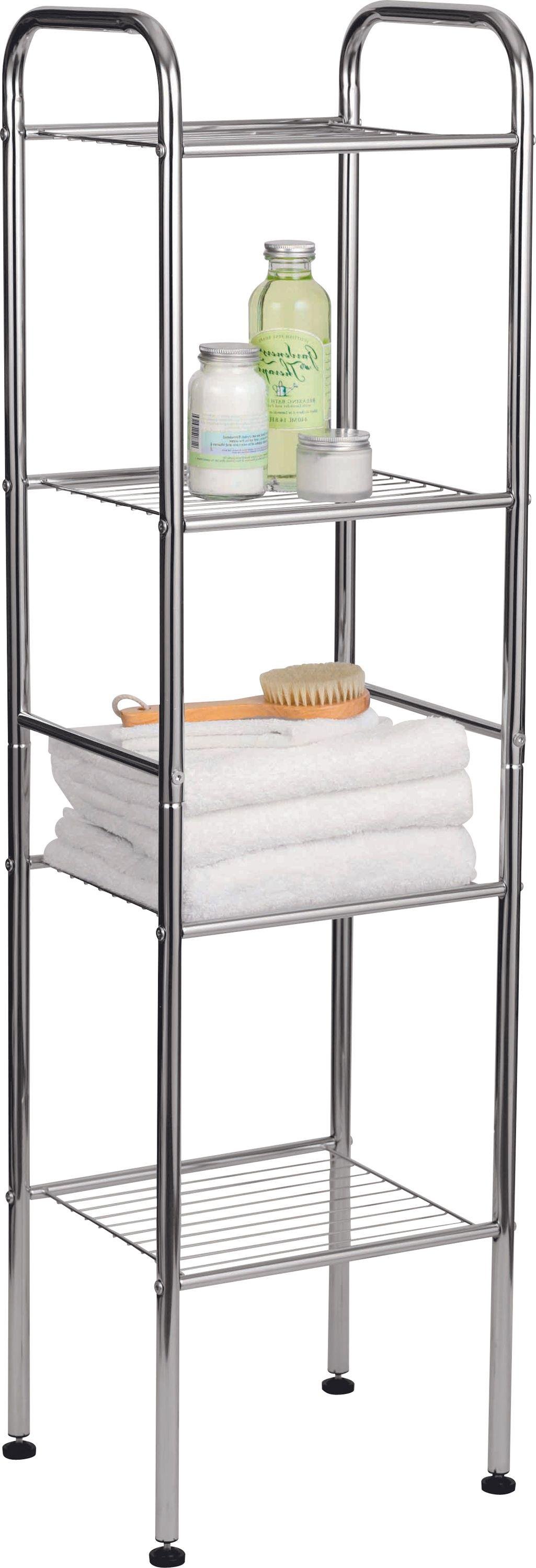 bathroom wire shelving units