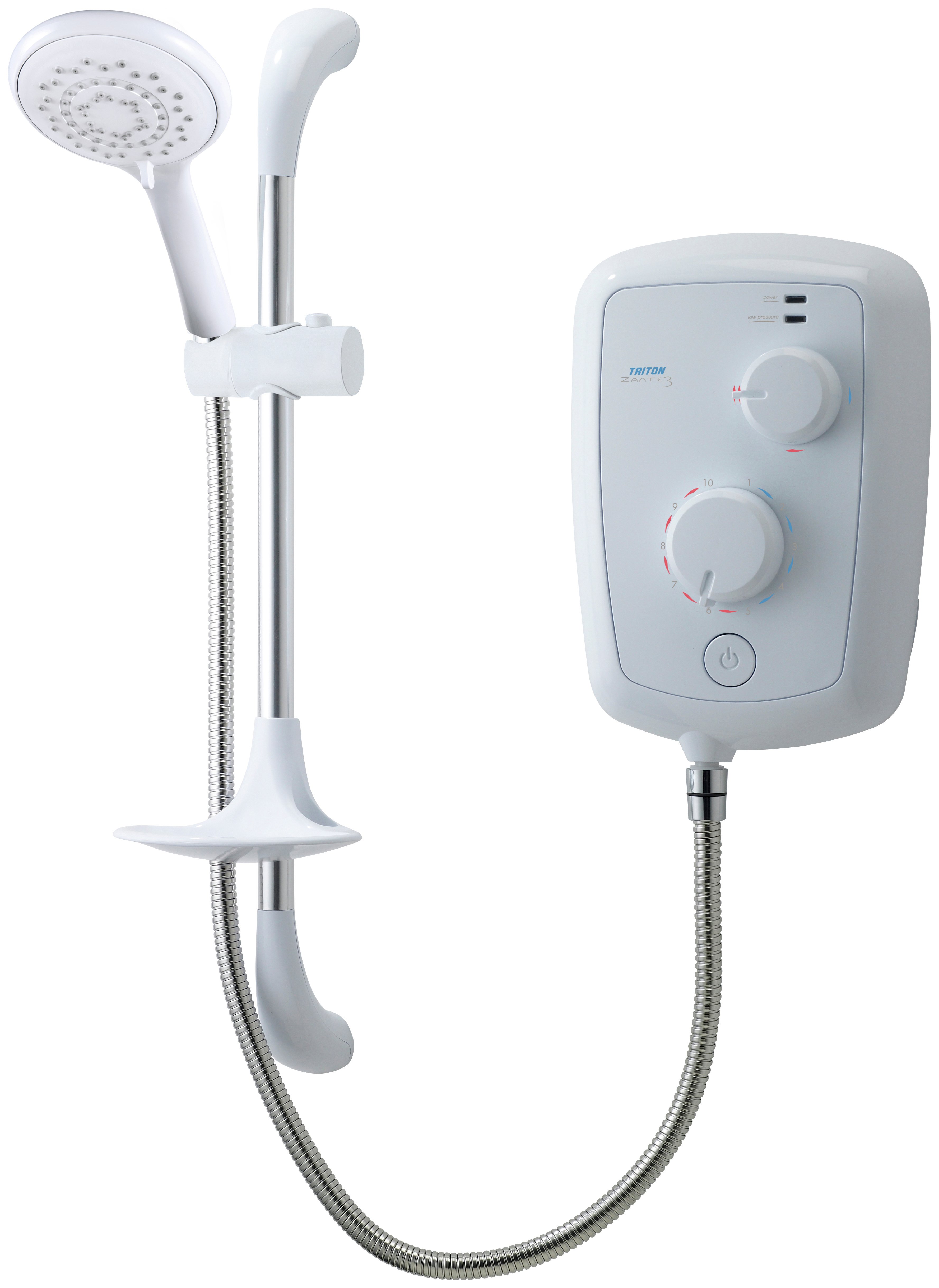 Triton Zante III 8.5kW Electric Shower - White