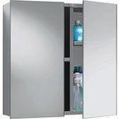 Buy Argos Home 2 Door Mirrored Stainless Steel Bathroom ...