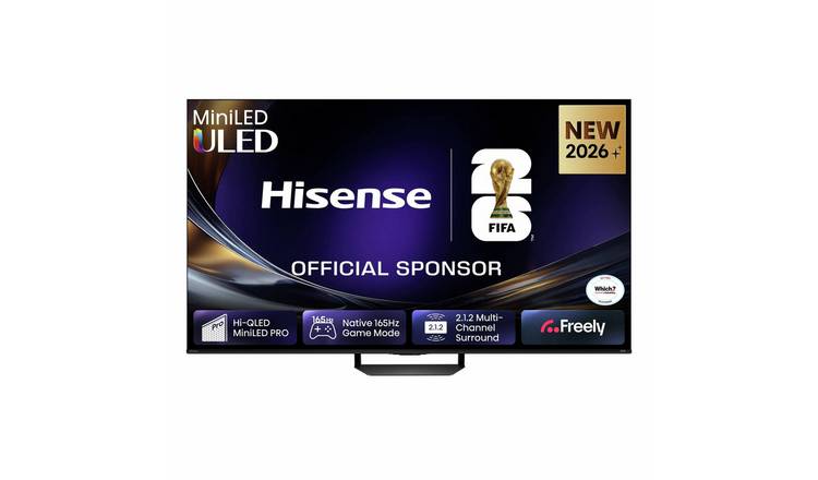 Hisense 75 Inch 75U7STUK Pro Smart 4K UHD Mini LED TV