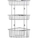 Buy Argos Home 3 Tier Wall Mounted Chrome Shower Caddy | Shower and ...