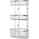 Buy Argos Home 3 Tier Wall Mounted Chrome Shower Caddy | Shower storage ...