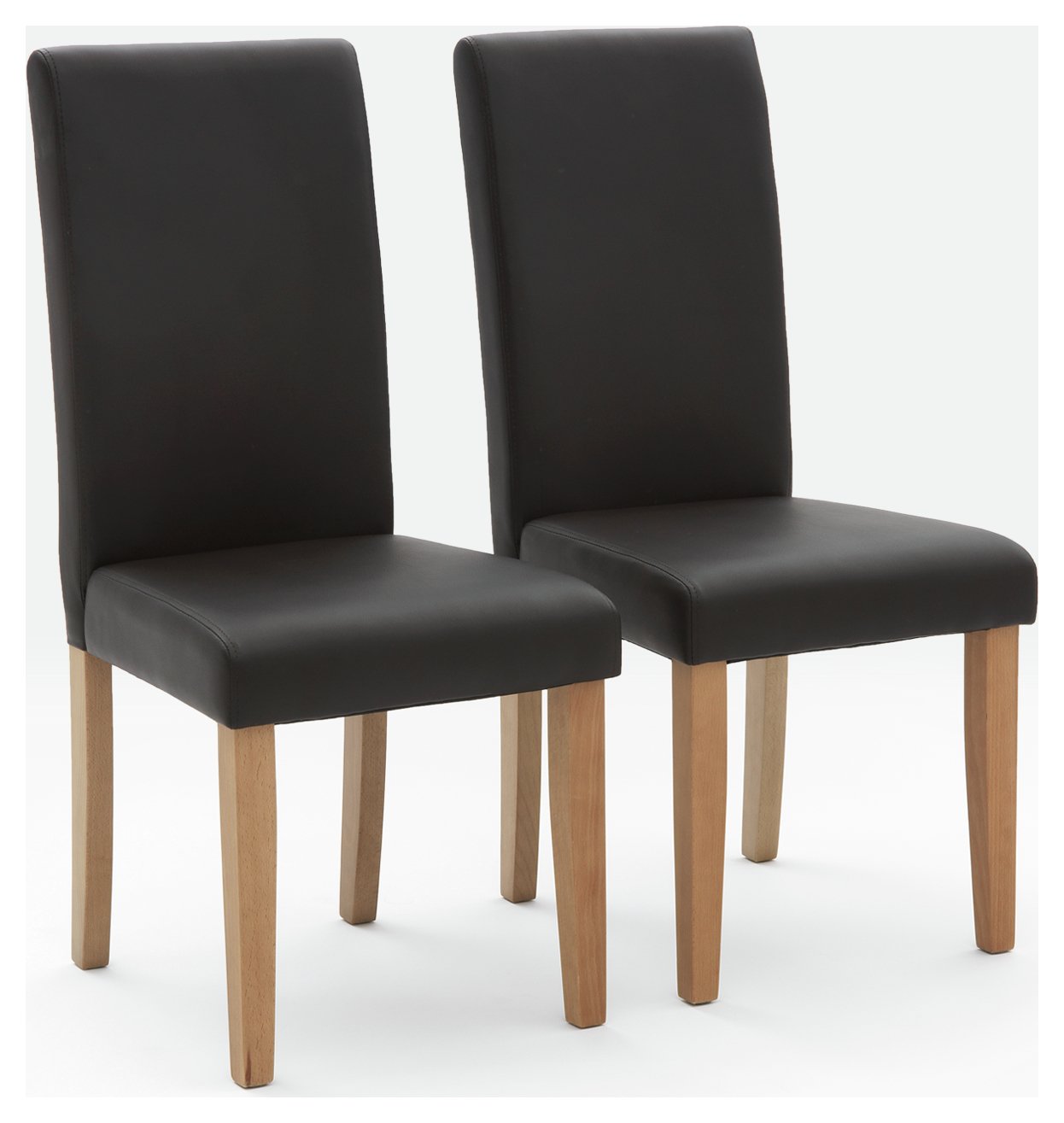 Argos Home Pair of Midback Dining Chairs Review