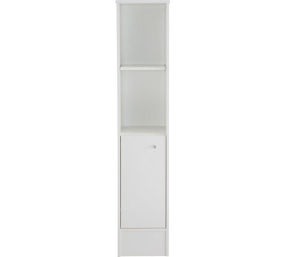 Buy HOME Malibu Tall Cabinet - White at Argos.co.uk - Your Online Shop ...